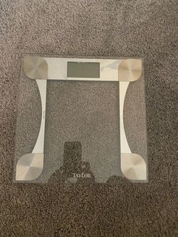Taylor Glass Digital Bathroom Scale