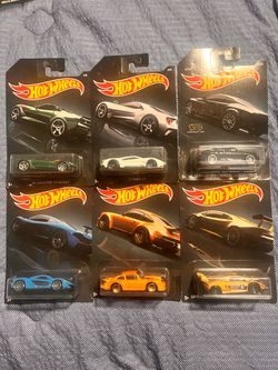 HOT WHEELS 2018 WALMART 6 Set EXCLUSIVE EXOTICS Porsche Ford GT Corvette Lamborghini