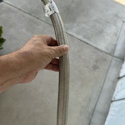 New! Water Heater Hose Connector 3/4” X 3/4” By 18” Long 