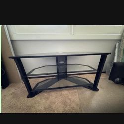 Glass TV Stand