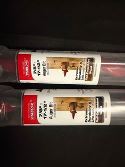 Diablo 7/8” x 17-1/2” Auger Bits – NEW – 30 Available