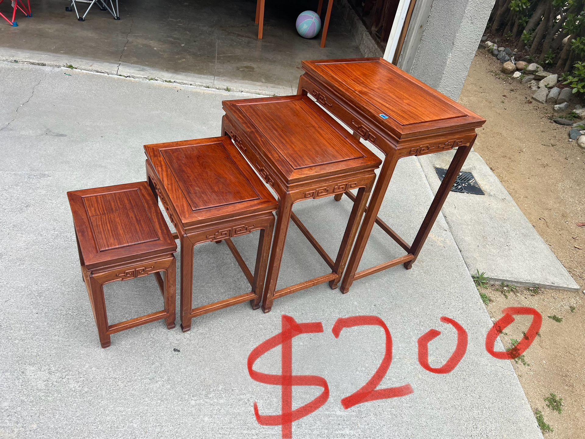 Chinese Antique Set Tables