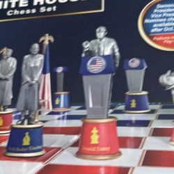 Battle For The White House Game Checkers 