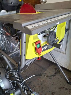 Ryobi 15 amp 10 inch table saw