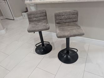 Set of 2 stools air lift