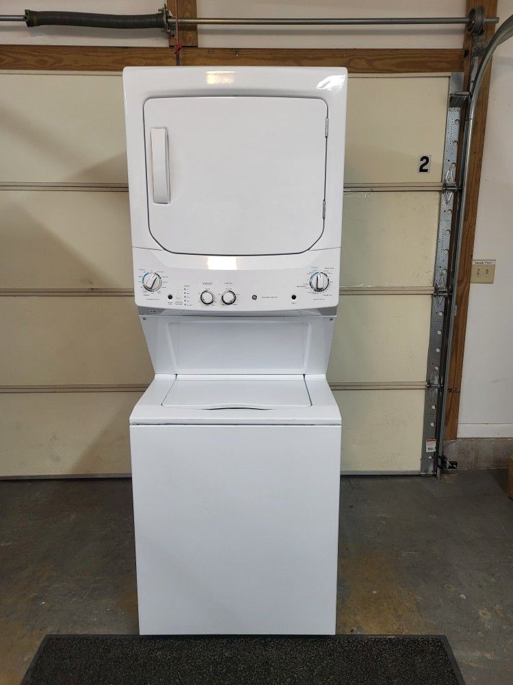 2021 GE Stacked Washer And Dryer Set