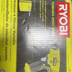 Ryobi Variable Speed Drill D43K 5.5 Amp 3/8 Inch 1,600 rpm (Ry01)