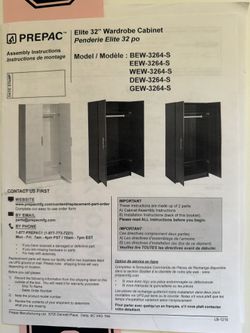 White Wardrobe Storage Cabinet 