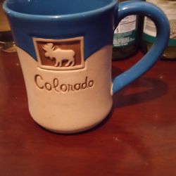 Ceramic  Moose Coffee Mug Collectible Souvenir