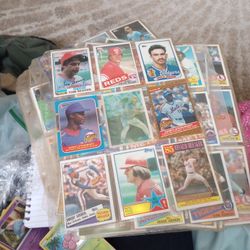 Collection Of Baseball Cards