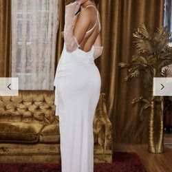 White Long Dress