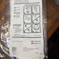 Purewicks/ Male  & Females 30 /45 NIP Expiration 2027