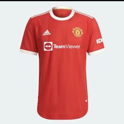 NWT adidas 21/22 Manchester United Match Home Jersey H31090 Mens Size Large