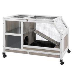 PETSCOSSET™ (PET36NEW)2-Level Indoor Guinea Pig Cage