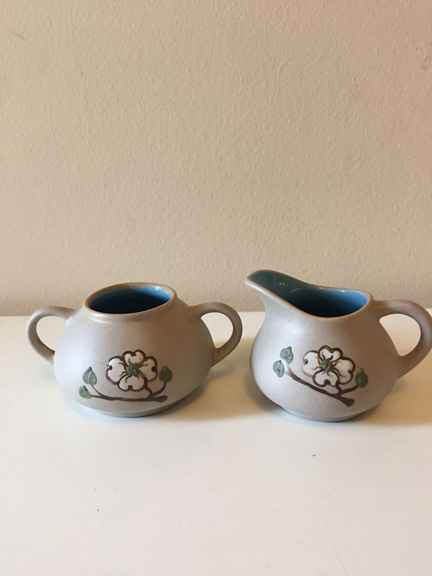 Pigeon Forge Pottery Sugar & Creamer
