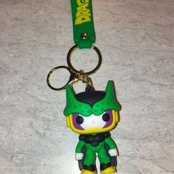 Dragon Ball Z Cell Keychain Backpack Pendant 