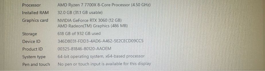 Gaming pc