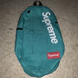 Teal Blue Supreme Bag 