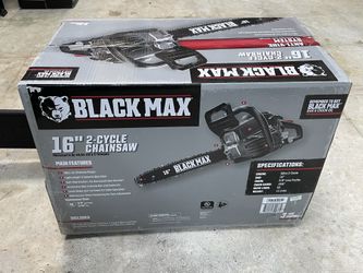 Black Max 16” Chain Saw 