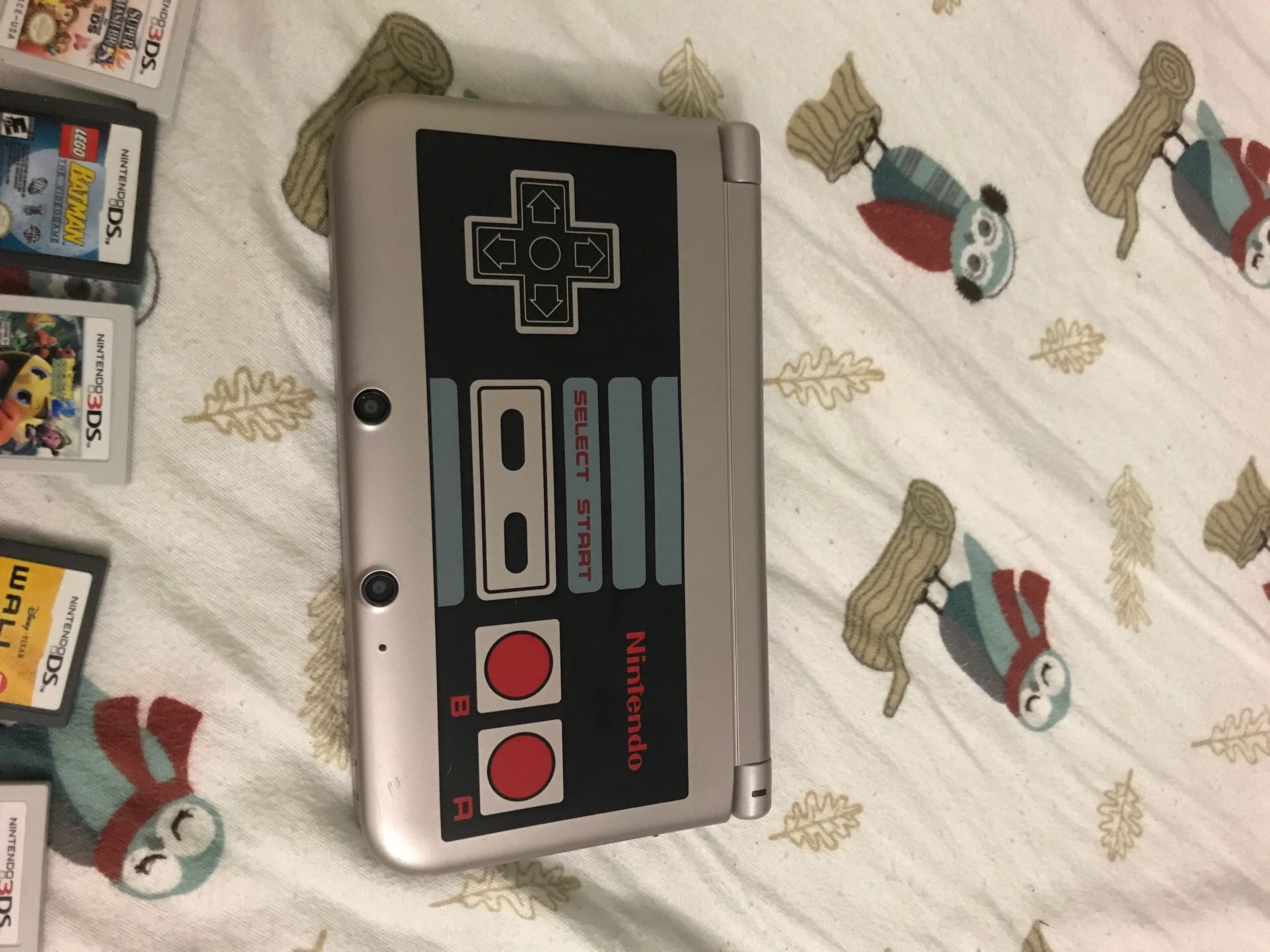 Nintendo 3DS XL NES limited edition with 13 games 6 cases all AR cards and an Action Replay cheat codes