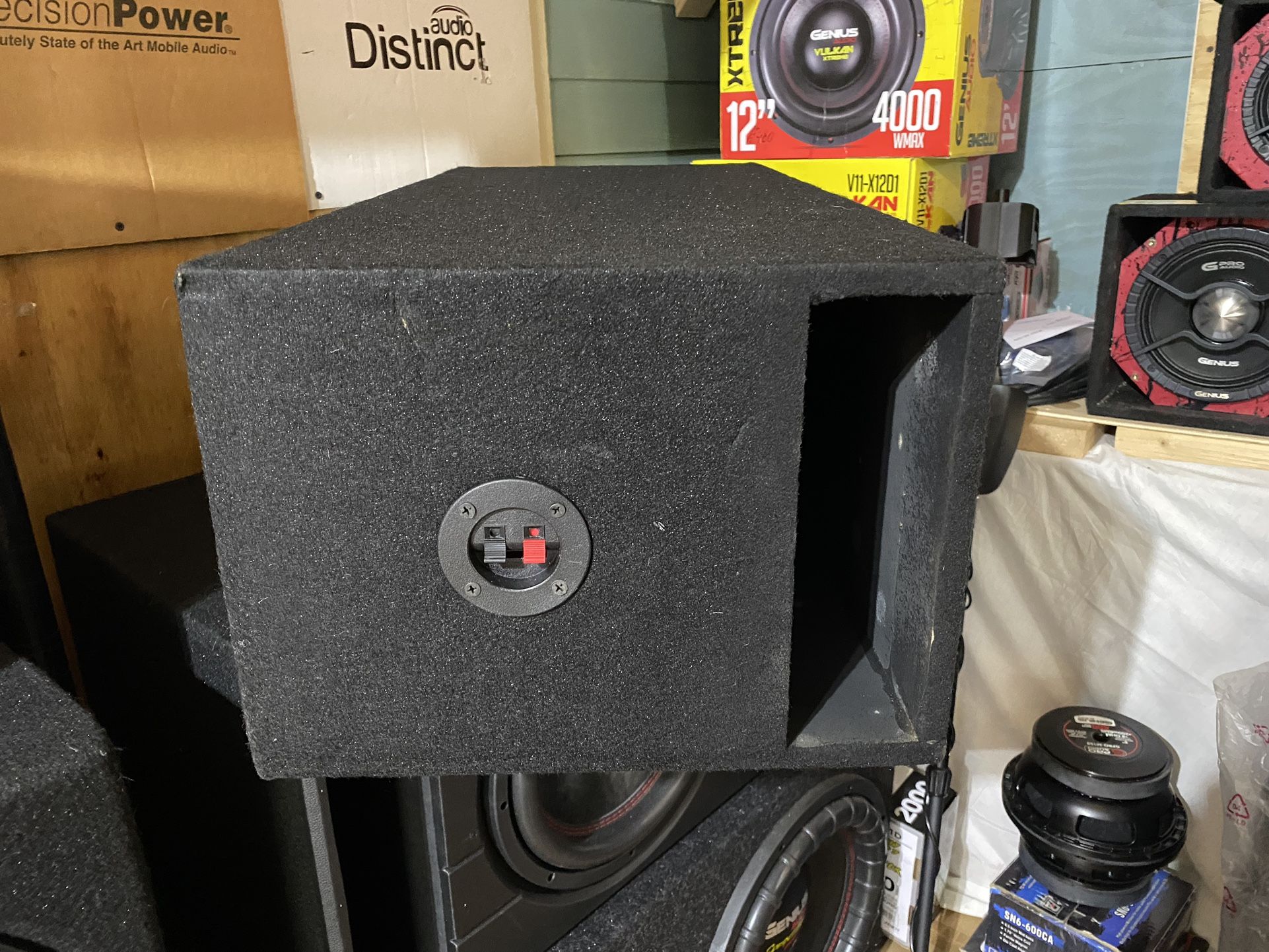 New Genius Audio Triple 8” 3000w Max Power Ported Subwoofer Box
