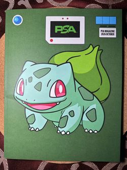 PSA Magazine October 2026 Volume #31 BULBASAUR New Open Bag