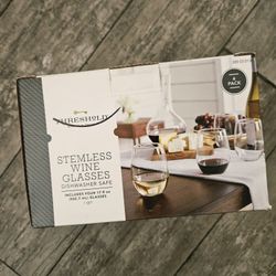 Stemless Wine Glasses 