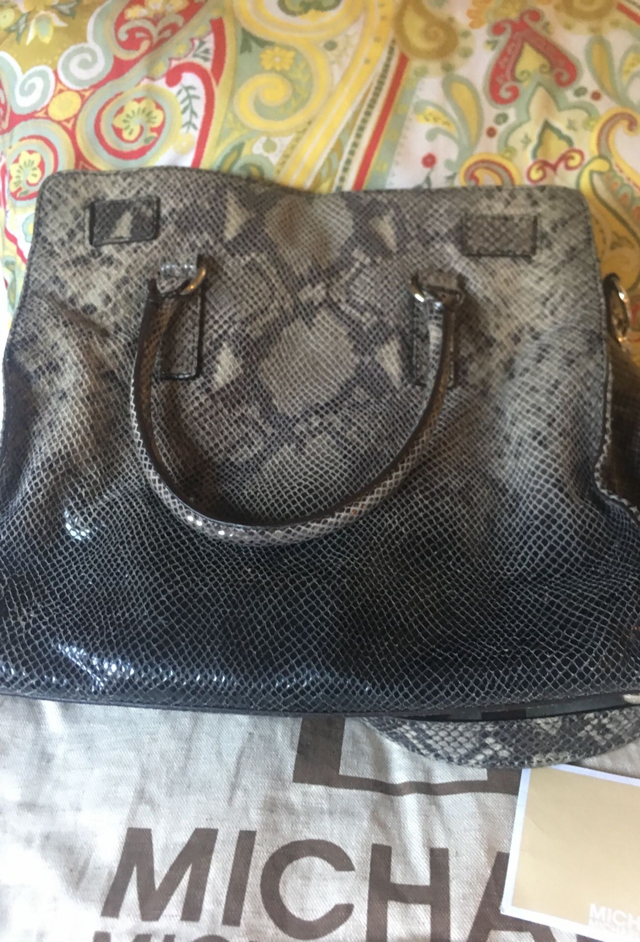 Michael kors hamilton large tote deals