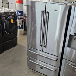 Refurbished appliances, free warranty refrigerators , washers , dryers , stoves stackables