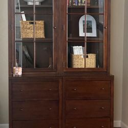 China Cabinet Pottery Barn