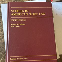 American Tort Law Book