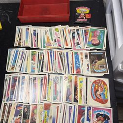Garbage Pail Kids Trading Cards Lot of 216 + Unopened Series 5 Pack