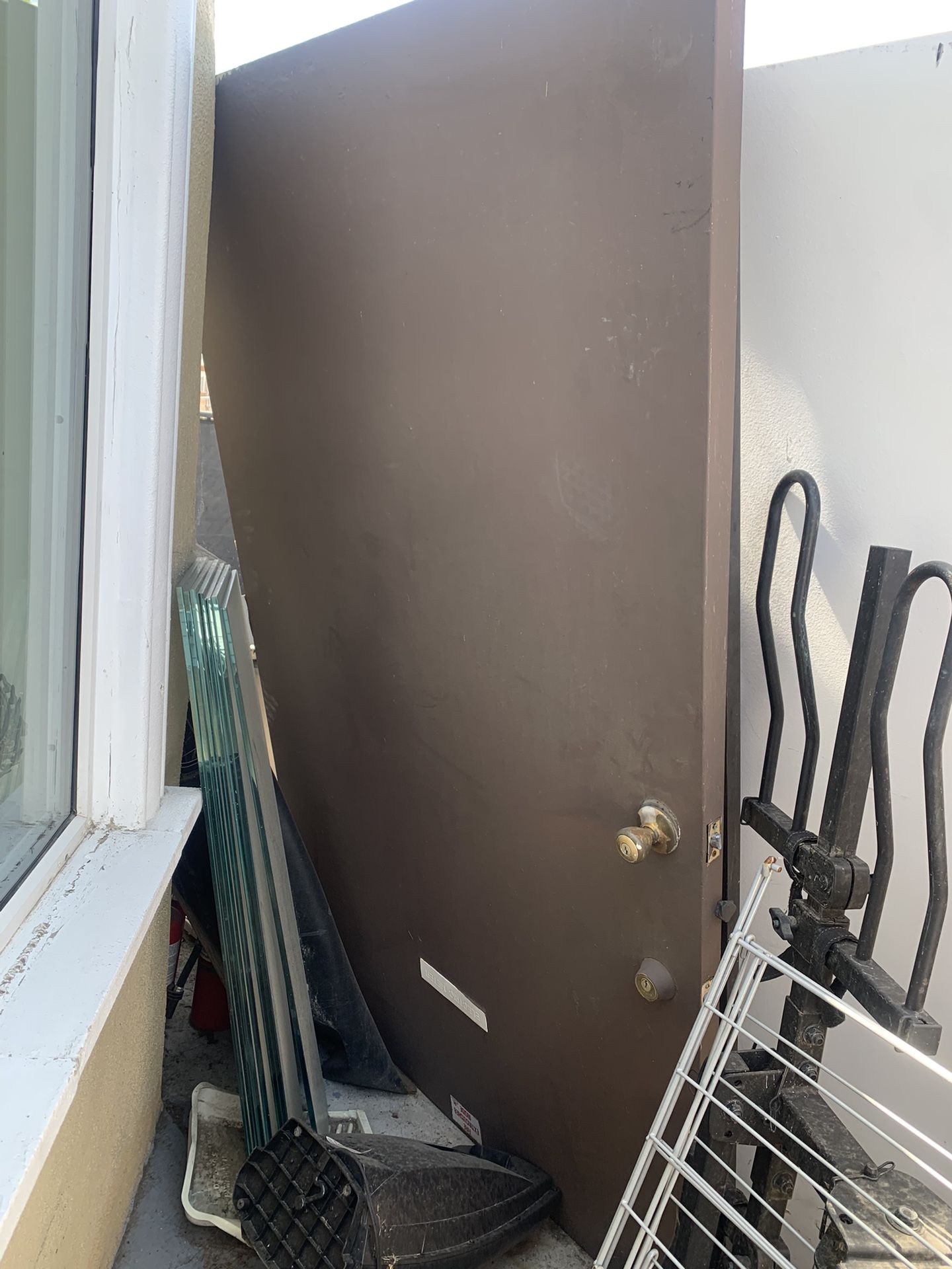 Metal Door Wide 4 Feet Tall 79