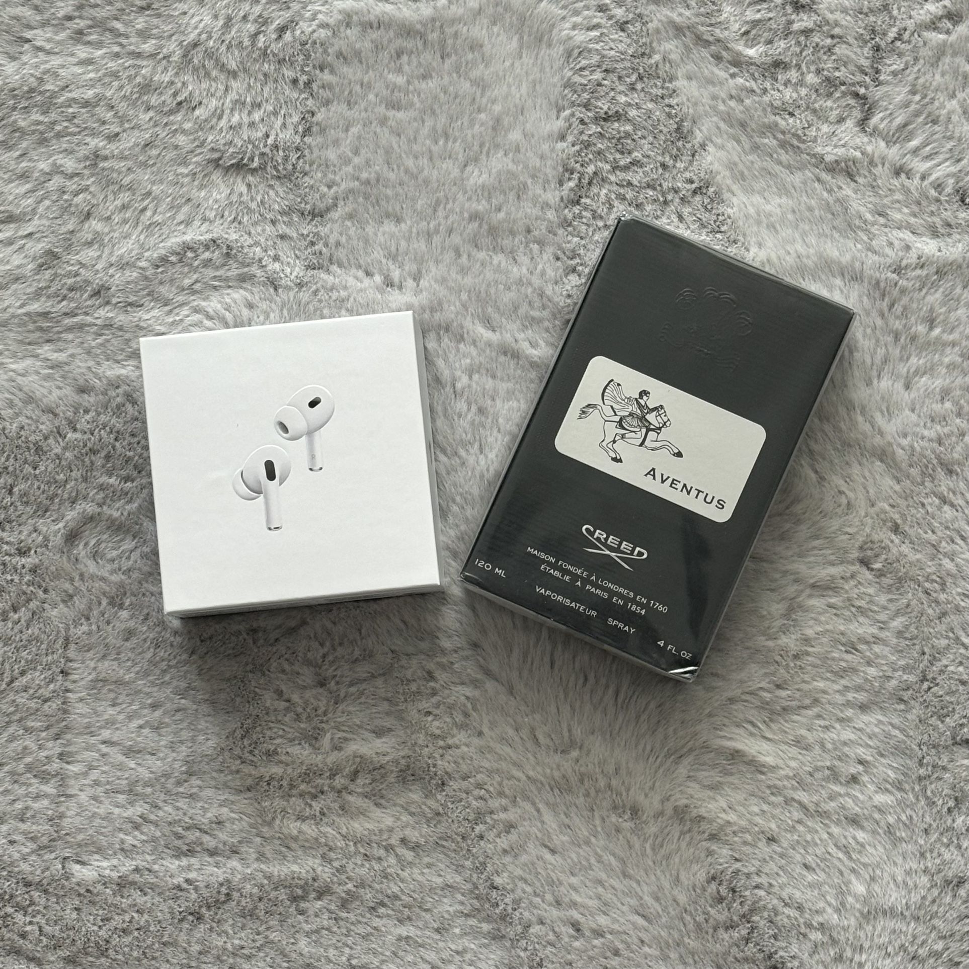 Apple Airpods Pro 2nd Generation & Creed Aventus Cologne for Men