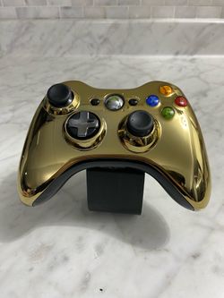 Xbox 360 Wireless Controller OEM w/ Hall Effect Joysticks Gold
