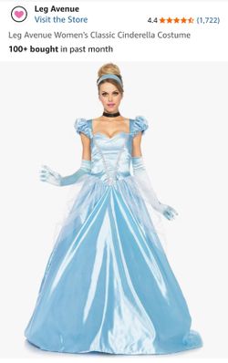 Women's Classic Cinderella Halloween Costume