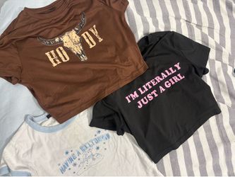 Crop Top Set  $6