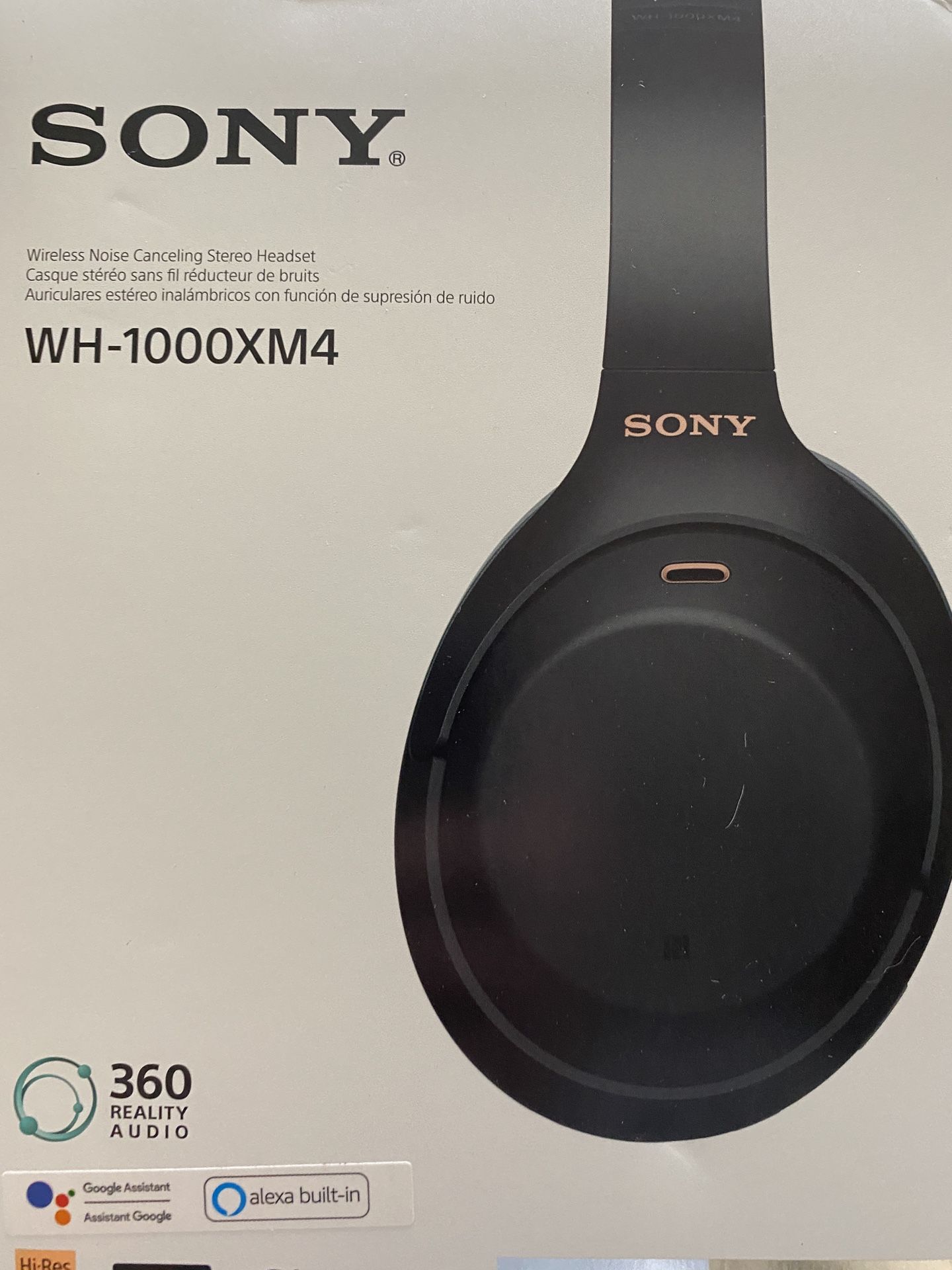 Sony WH-1000XM4 Wireless Noise Cancelling Headphones