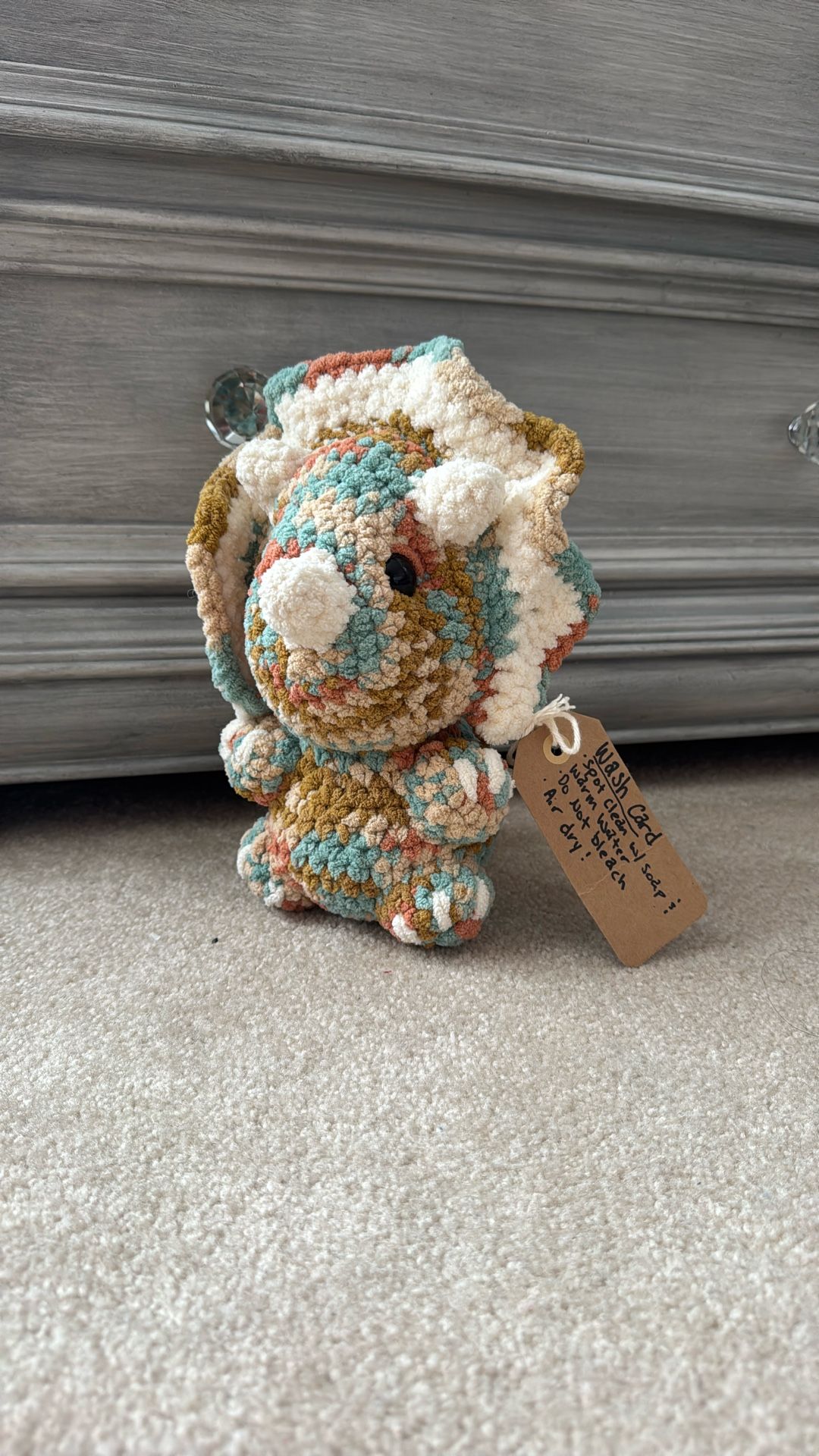 Knitted Dinosaur Plushy