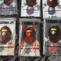 A Bathing Ape T Shirts Medium 