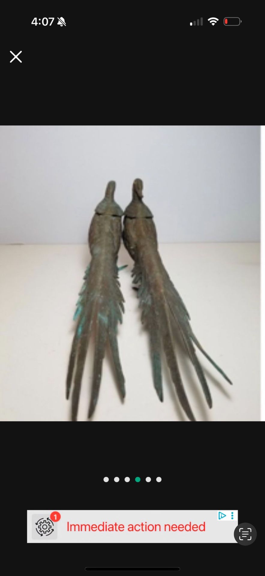 Love Bird Vintage Antique