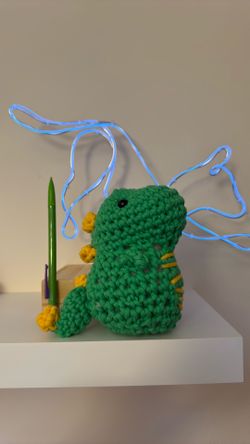 Crochet dinosaur