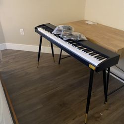Piano Keyboard With Stand, Headphones, Pedal
