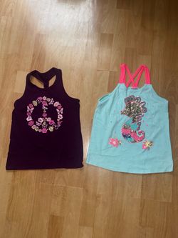 Girls Size 7/8  summer tops