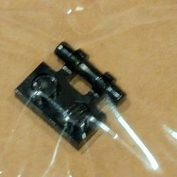 new LEGO new LEGO Black Plate, Modified 1 x 2 with Bar Handle on Side