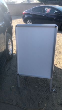 Sidewalk sign