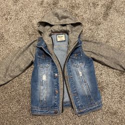 Jean jacket Kids Size 6 *EUC