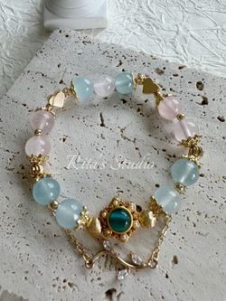 Brand New Hand Made Crystal Bracelet 026