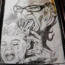 Muhammad Ali In Pencil