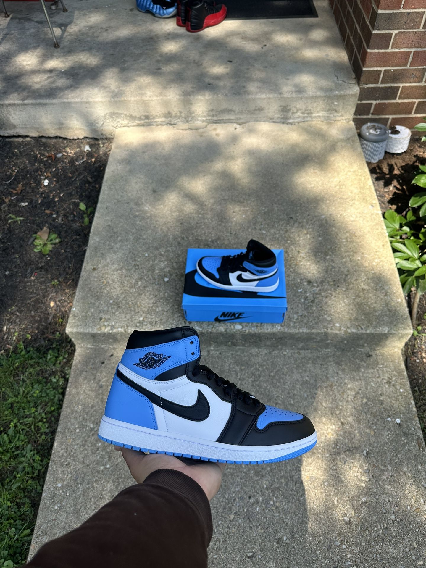 Jordan 1 Unc Toe